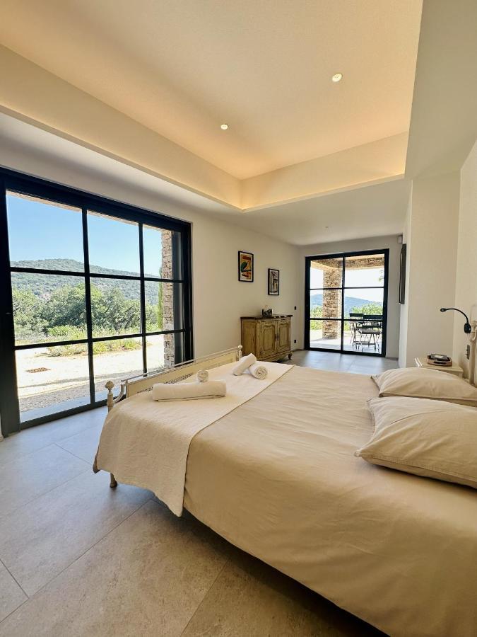 Bed and Breakfast Le Mas Saint Michel Grimaud Exteriér fotografie